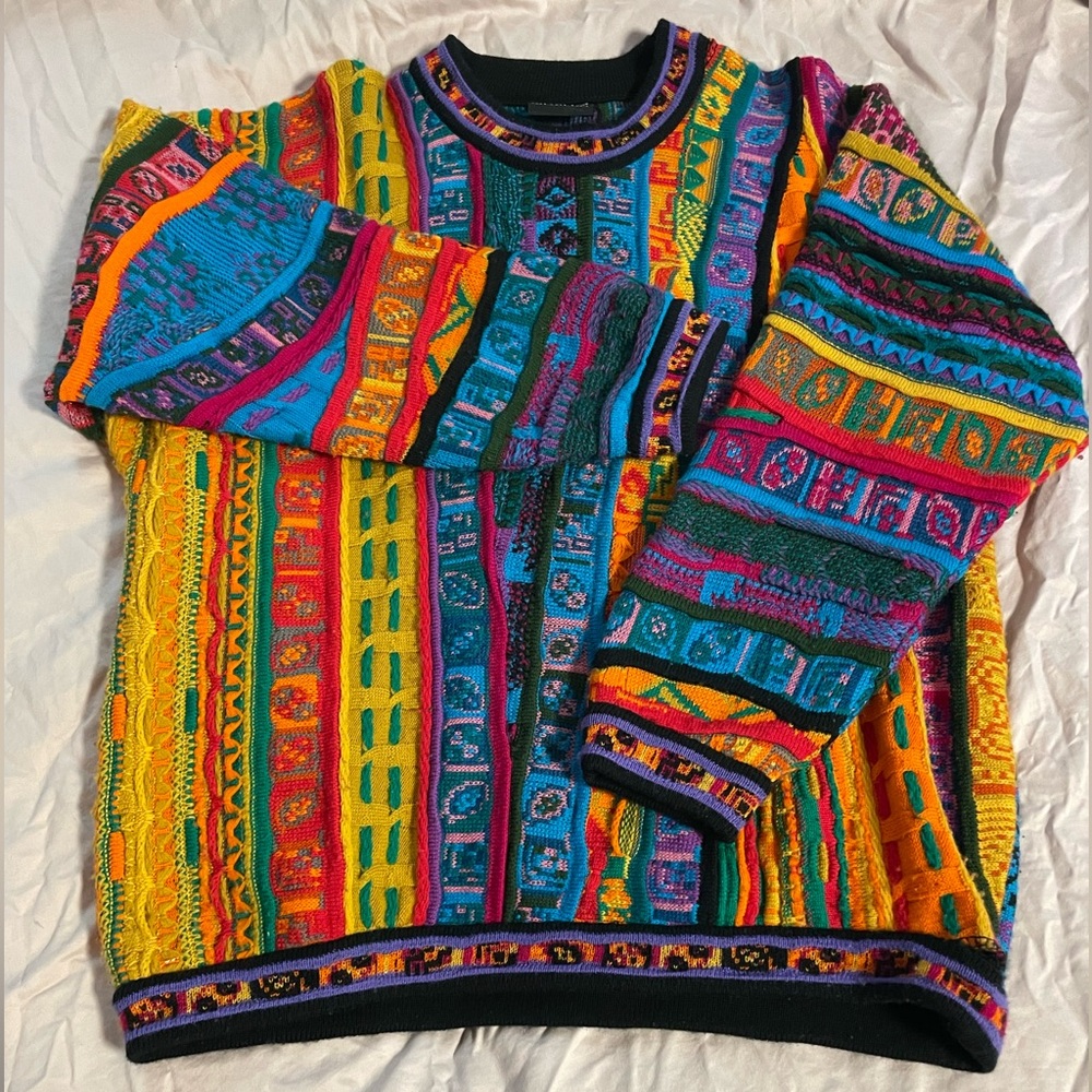 VINTAGE COOGIE SWEATER SIZE L